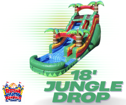18' Jungle Drop Water Slide 18' Jungle Drop Water Slide